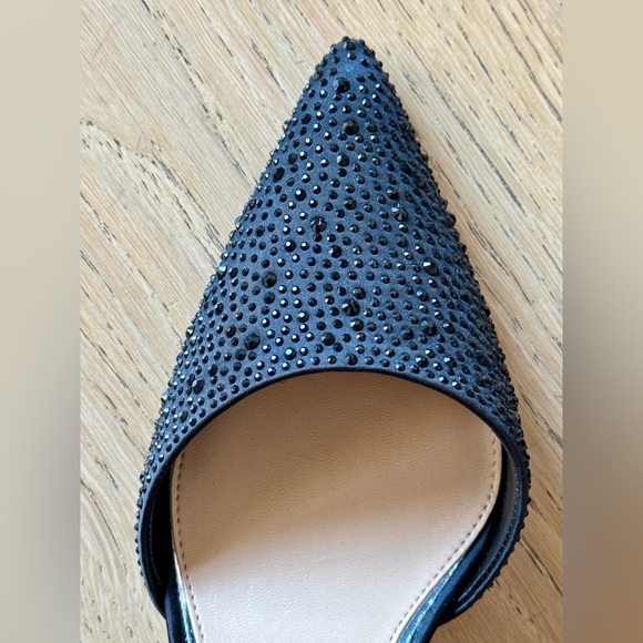 Badgley Mischka Jewel - Justise Black Embellished Pump - Size 9 - Picture 8 of 9
